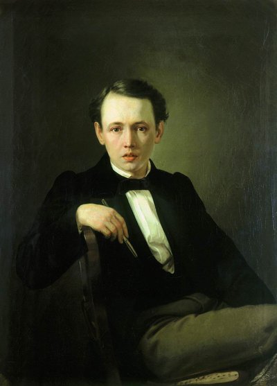 Self-Portrait by Vasili Grigorevich Perov
